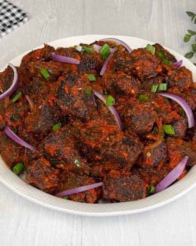 Big peppered meat