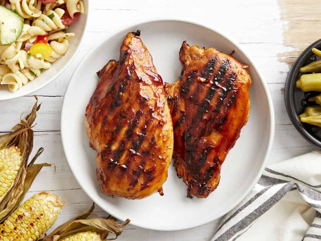 Grill piece chicken