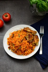 Jollof Spaghetti