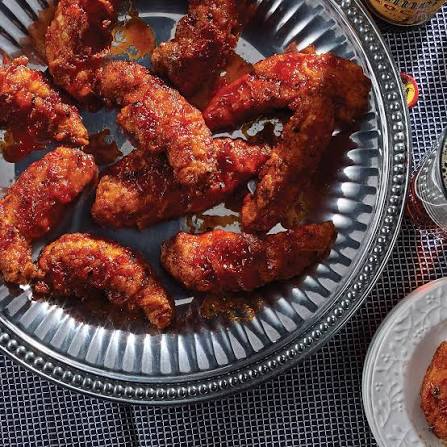 Peppered chicken wings